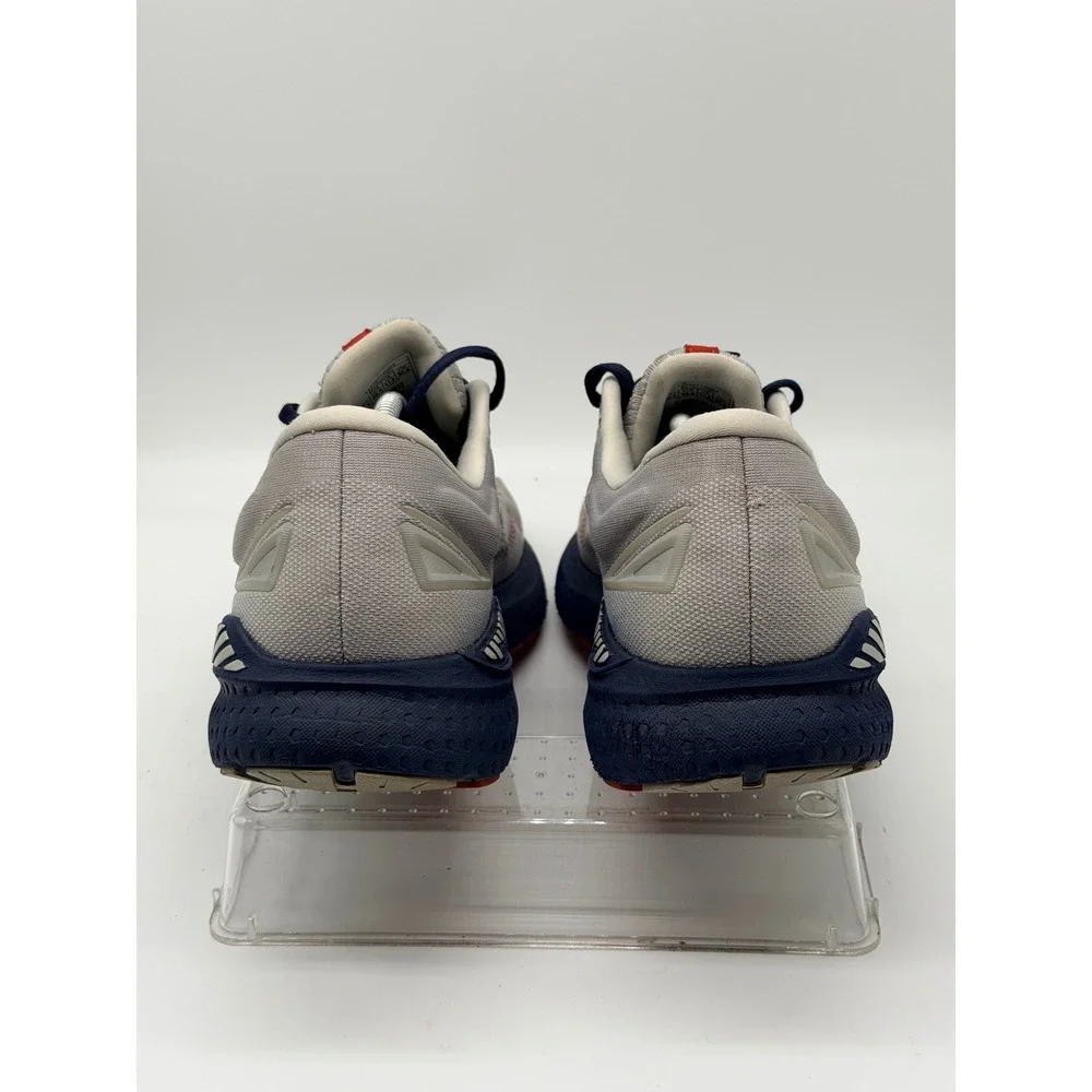 Brooks Glycerin GTS 19 Mens 12.5 D Running Shoes Gray Navy Orange 110357